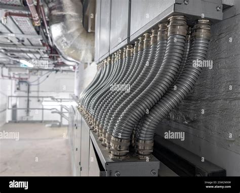 Symmetrical arrangement of flexible metallic conduit (FMC) cables ...