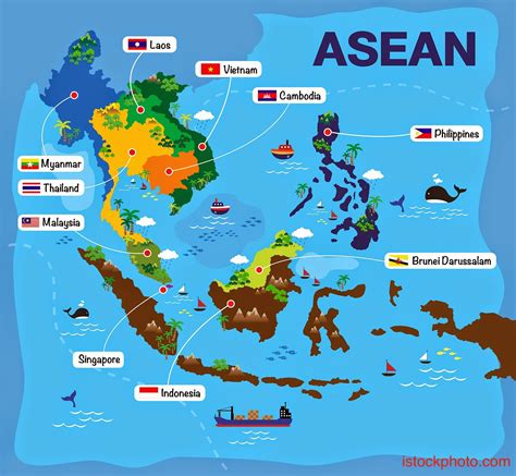 ASEAN Map 的图像结果