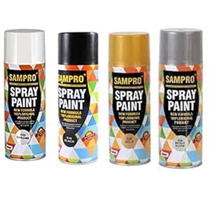 Sampro Aerosol Multipurpose [ Chrome Spray Paint, Gold Spray Paint ...