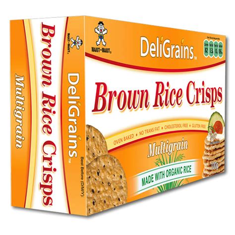 DeliGrains Brown Rice Crisps Multigrain | Honest to Goodness