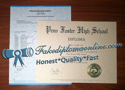 Penn Foster High School Diploma