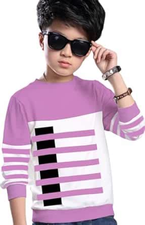 Buy MYEONN Stylish Cotton Regular Fit Full Sleeve Round Neck Tshirt for ...