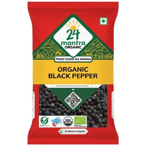 24 Mantra Organic Black Pepper Whole