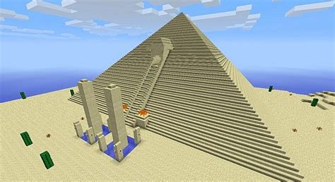 Image result for Minecraft Pyramid Build
