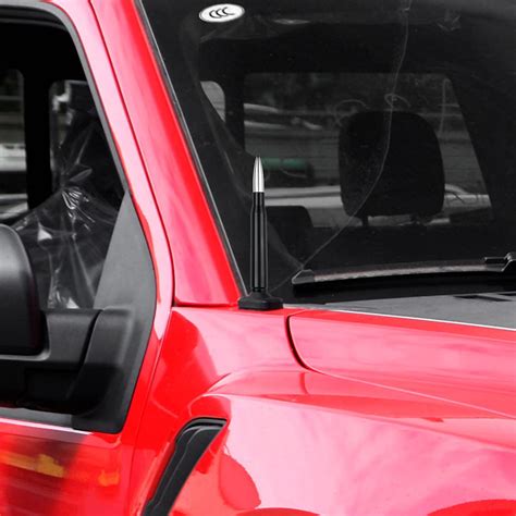 Buy Bullet Antenna 50 Cal Caliber Alpha Stubby Short Small Replacement ...