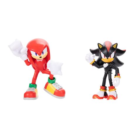 Sonic The Hedgehog 4 Action Figure 2 Pack Knuckles Shadow | Desertcart ...