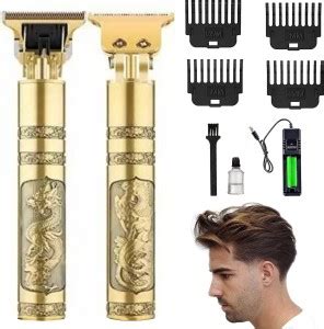 BeeDuck Rechargeable Cordless Beard, Mustache, Head Hair Golden Style ...