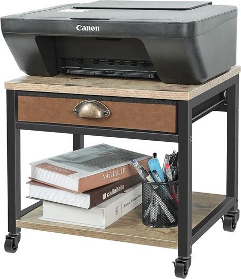 Buy X-cosrack Printer Stand, Under Desk and Desktop Multi-Purpose with ...