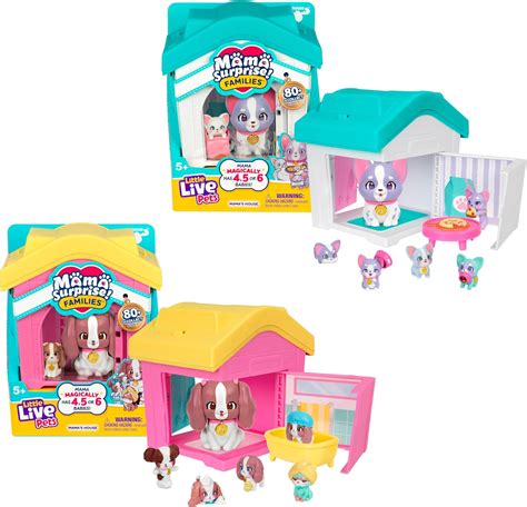 Little Live Pets Mama Surprise Families S1 Mamas House 2Pk Bundle AST 1 ...