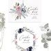 Buy Dusty Pink and Blue Floral Watercolor Clipart, Flower Frames ...