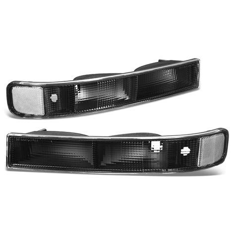 DNA MOTORING BL-CEGS03-BK-CL1 Pair of OE Style Front Bumper Parking ...