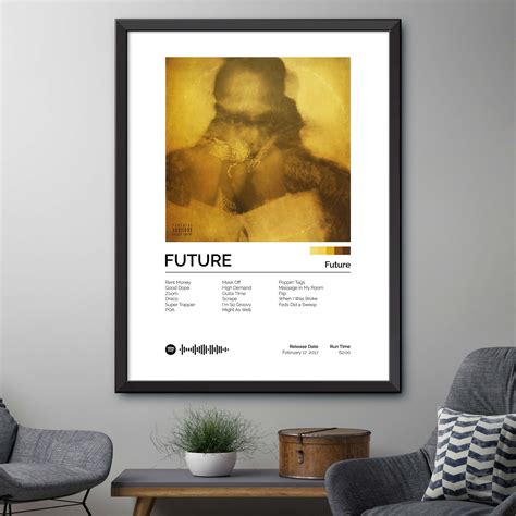 Future - FUTURE Album Cover Print - Dormfuly