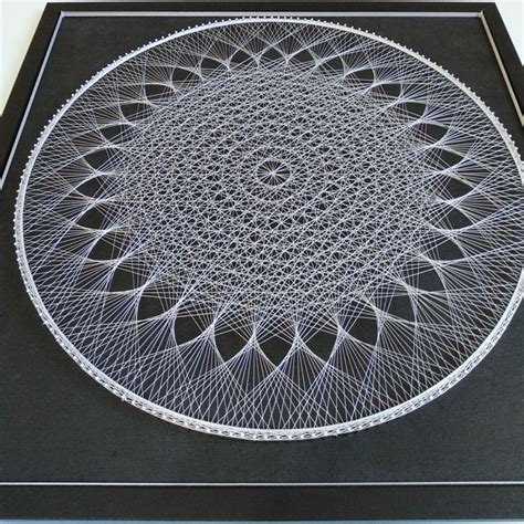 Image result for Geometric String Art Patterns