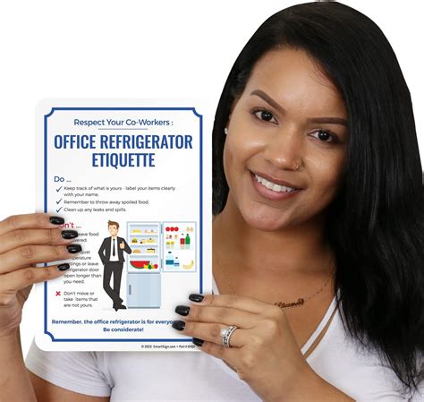 Buy SmartSign 10 x 7 inch “Respect Your Co-Workers - Office ...