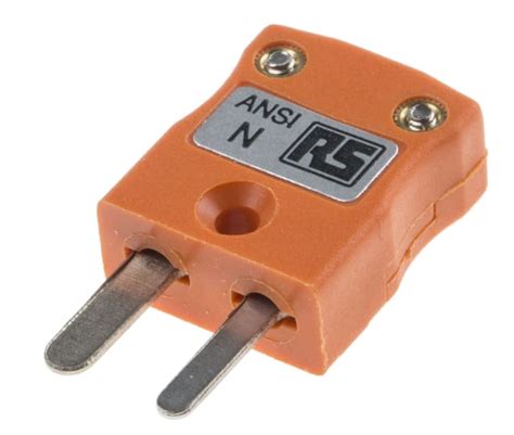 RS PRO | RS PRO Miniature Thermocouple Connector for Use with Type N ...