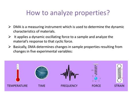 Dynamic Mechanical Analysis DMA Presentation 的图像结果