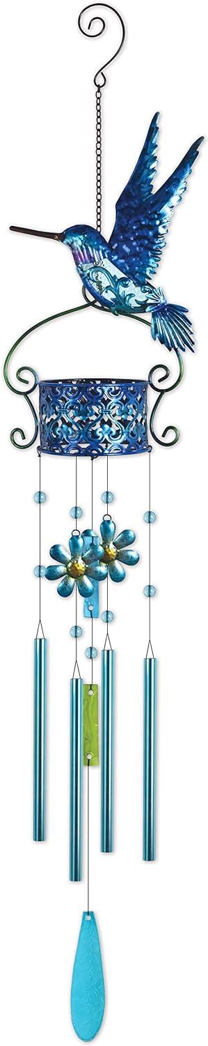 Buy Sunset Vista Designs 93109 Garden Party Wind Chime, Blue ...