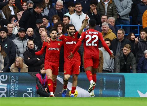 Image result for Wolves vs Chelsea Goal