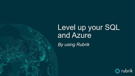 Image result for Rubrik SQL MySQL