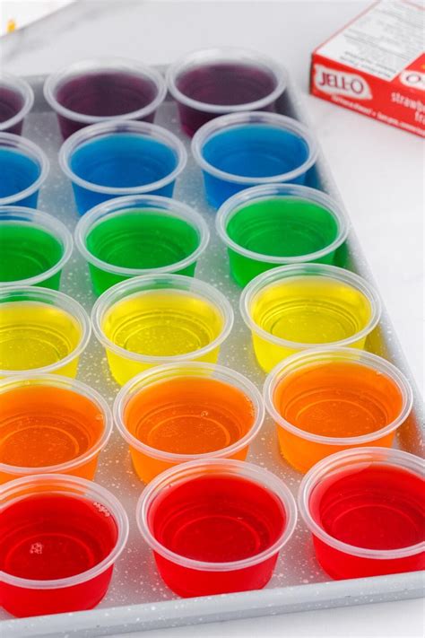 Best Jello Shots with Vodka - Princess Pinky Girl