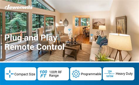 Image result for How to Reprogram a Dewenwils Indoor Remote Control Outlet