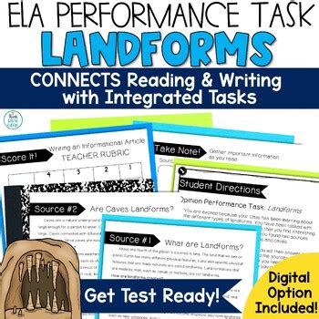 50% off ELA Test Prep Reading Performance Task 3rd 4th Grade SBAC
