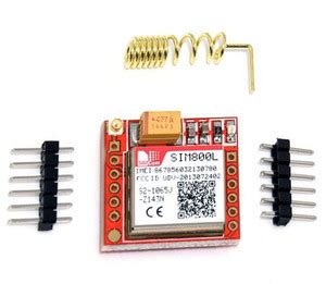 UG LAND INDIA SIM800L GPRS GSM Module Micro SIM Card Core Board Quad ...