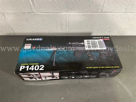 New UKarms P1402 Spring Powered Air Soft Rifle-Will Ship | GovDeals