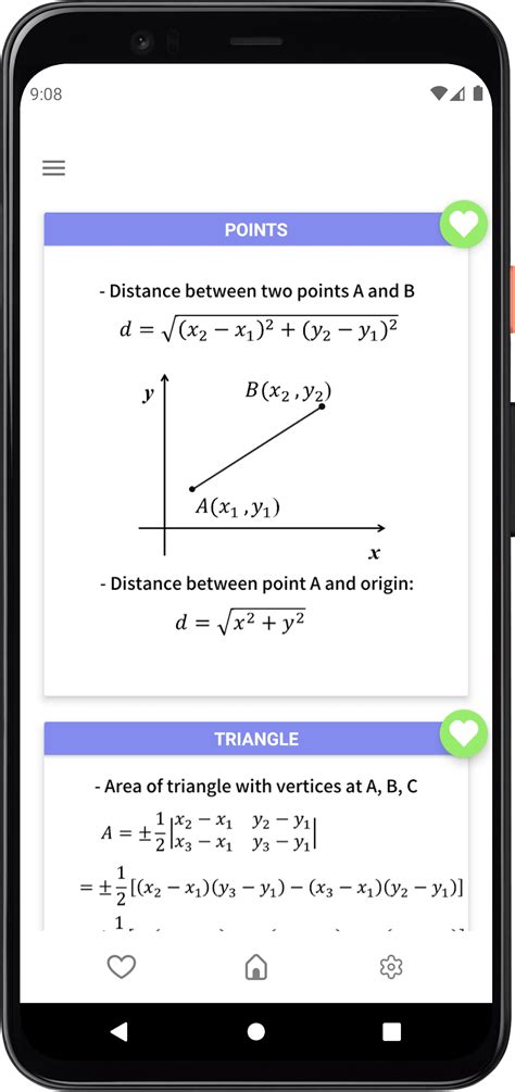 Math Formulas App 的图像结果