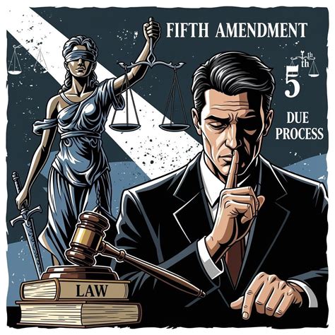 5th Amendment Drawings Gallery | AI Legal Art