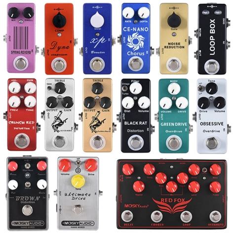 Mosky Guitar Multi-effects Pedals Overdrive India | Ubuy
