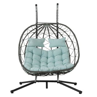 Egg chair 2 Persons Egg Chair Patio Furniture at Lowes.com