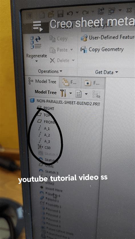 Creo CAD Tutorial 的图像结果