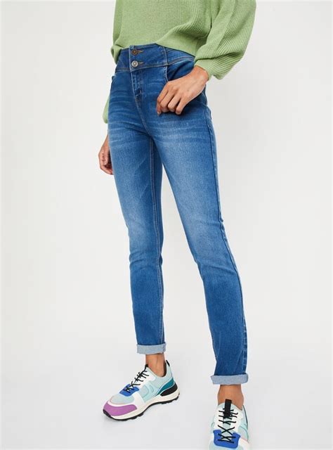 Buy Women High-Rise Skinny Fit Jeans Online at just Rs. 1299.0 ...