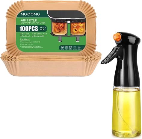 Forros de papel desechables para freidora de aire Ninja Dual Airfryer ...