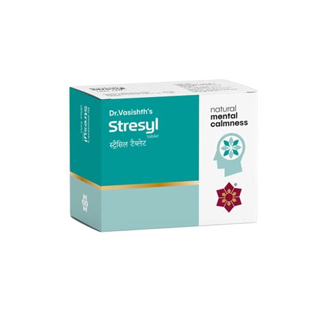 Buy Dr. Vasishths Stresyl Tablet - Uses, Benefits & Dosage