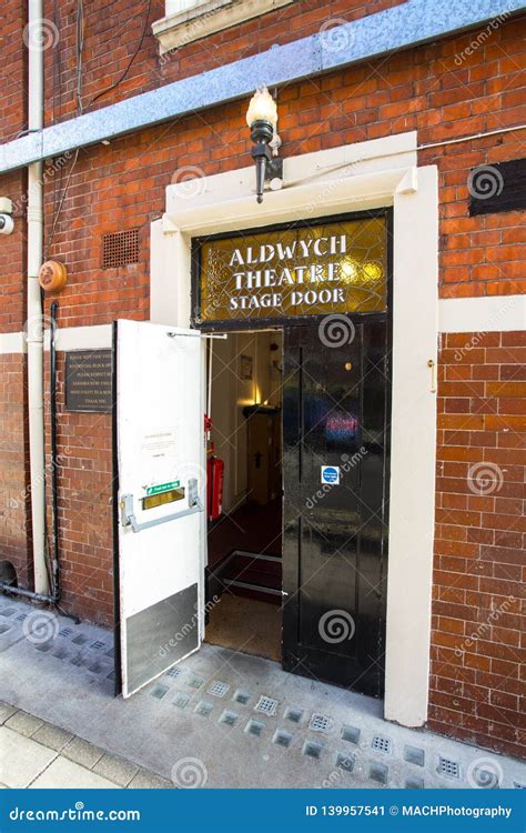 Stage Door Of The Famous Samuel J Friedman Theater Editorial Photo ...