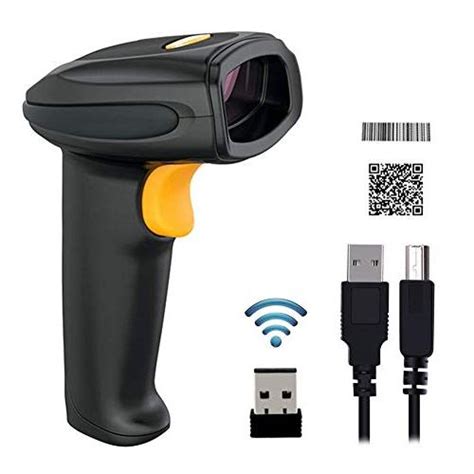 YOUTHINK 2.4GHz Wireless Barcode Scanner with USB Receiver,
