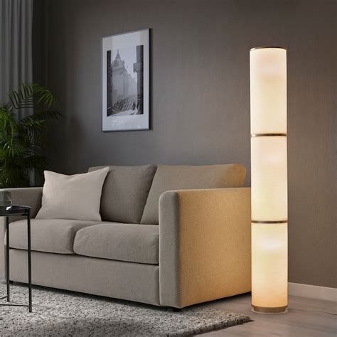 VIDJA floor lamp, white, 138 cm (54") - IKEA