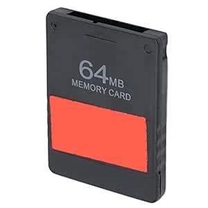 Memory Card for PS1 PS2, 64MB High Speed Game Memory Card for FMCB V1 ...