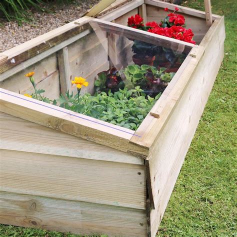 Buy Large wooden coldframe : Delivery by Waitrose Garden