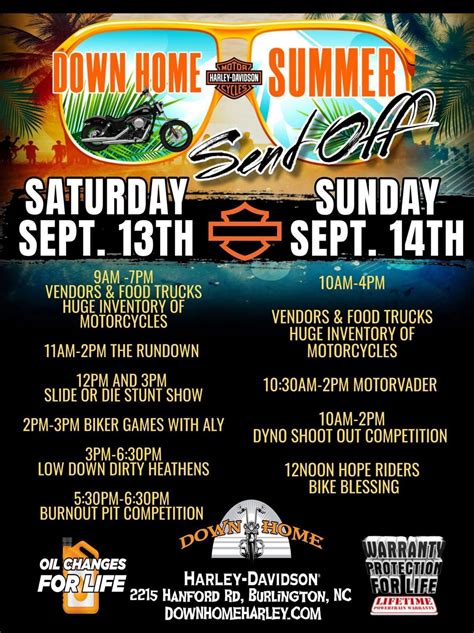 Down Home Harley Summer Send off Event, Down Home Harley-Davidson ...