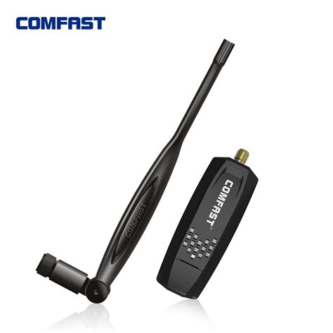 COMFAST USB无线网卡 300M 台式机笔记本电脑 WIFI发射接收器穿墙_聚盈数码专营店