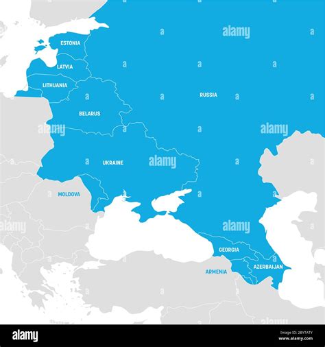 Map Of Eastern Europe Countries Map Of Europe Digital, European