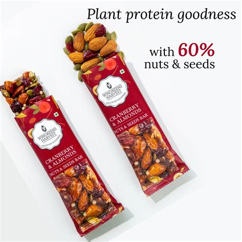 Nuts & Seeds Bar - Assorted Variety Pack 2 x 180 g – Wingreens Harvest
