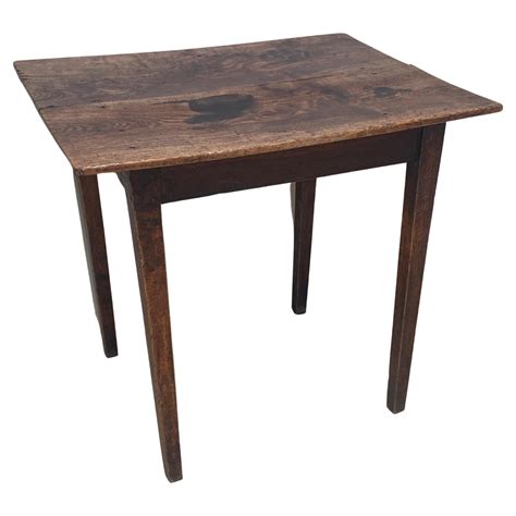English Rectangular Side Table, c. 1850 For Sale at 1stDibs