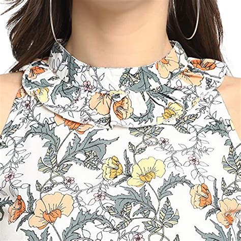 Buy ADDX Women's Grey Flower Print Midi Dress (X-Large, x_l) at Amazon.in