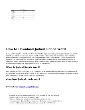Fillable Online 8 Steps To Create a Daily Schedule (With Tips and ...