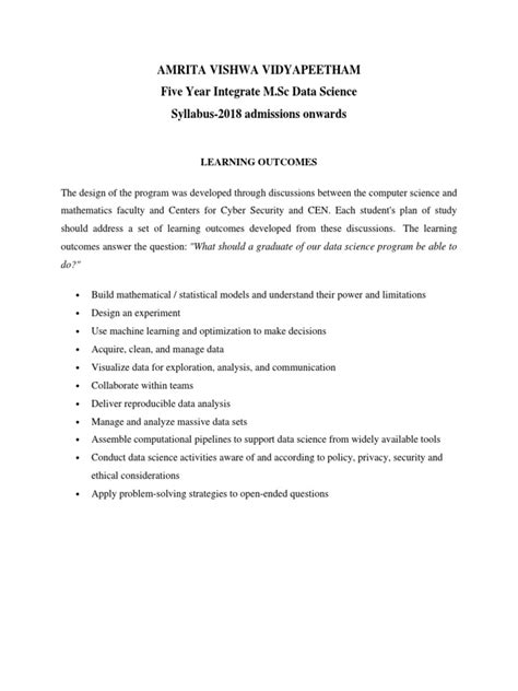 Image result for MBA Data Science Syllabus