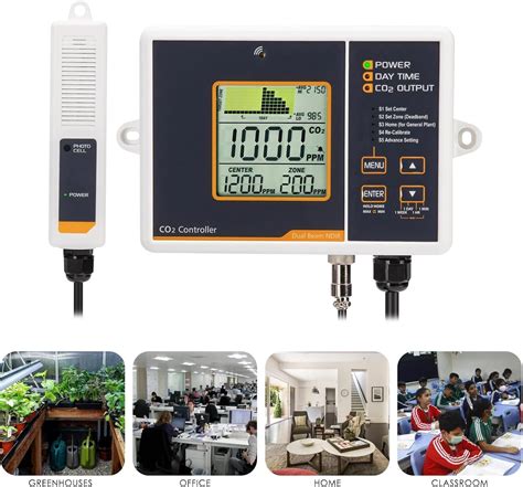 GainExpress CO2 Controller Carbon Dioxide Controller CO2 Meter India | Ubuy